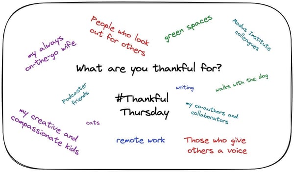 A Thankful Thursday